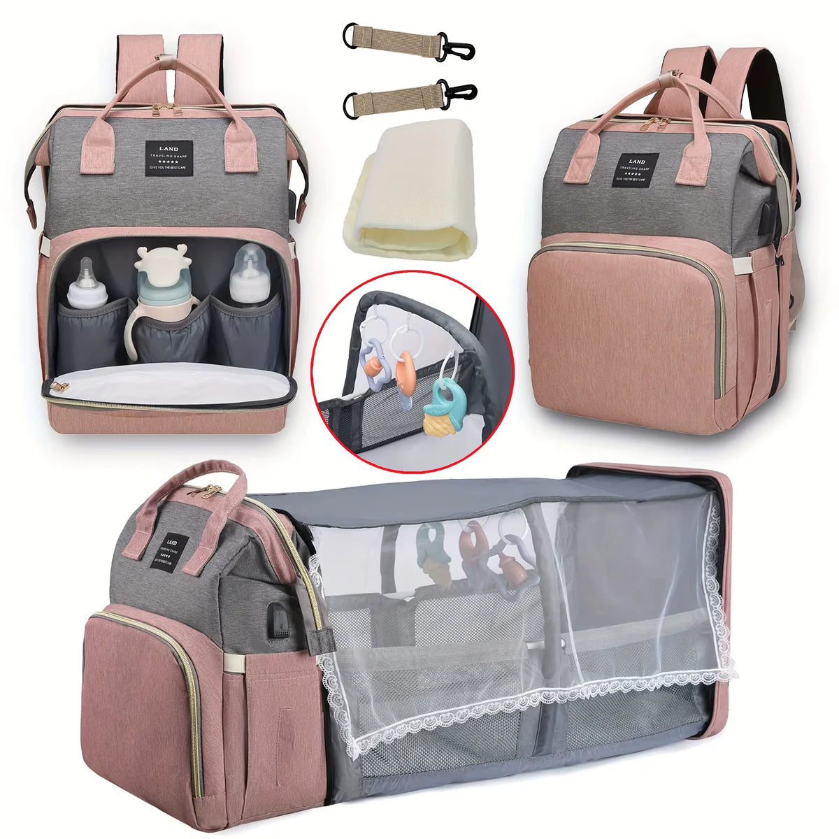 7-in-1 Diaper Bag